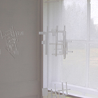 Section A-B - hand-sanded, laser-cut, acrylic
sheet