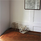 Record Drawing - laser-cut plywood and acrylic
sheet